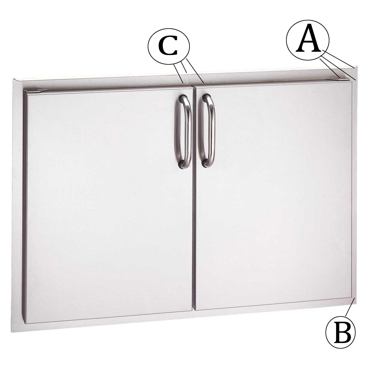 Fire Magic Aurora 30 Inch Double Access Door