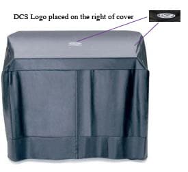 DCS Grill Cover For 30 Inch Gas Grill On Cart BGB30VCC131