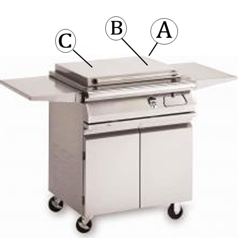PGS 27 Inch Beverage Center On Cart