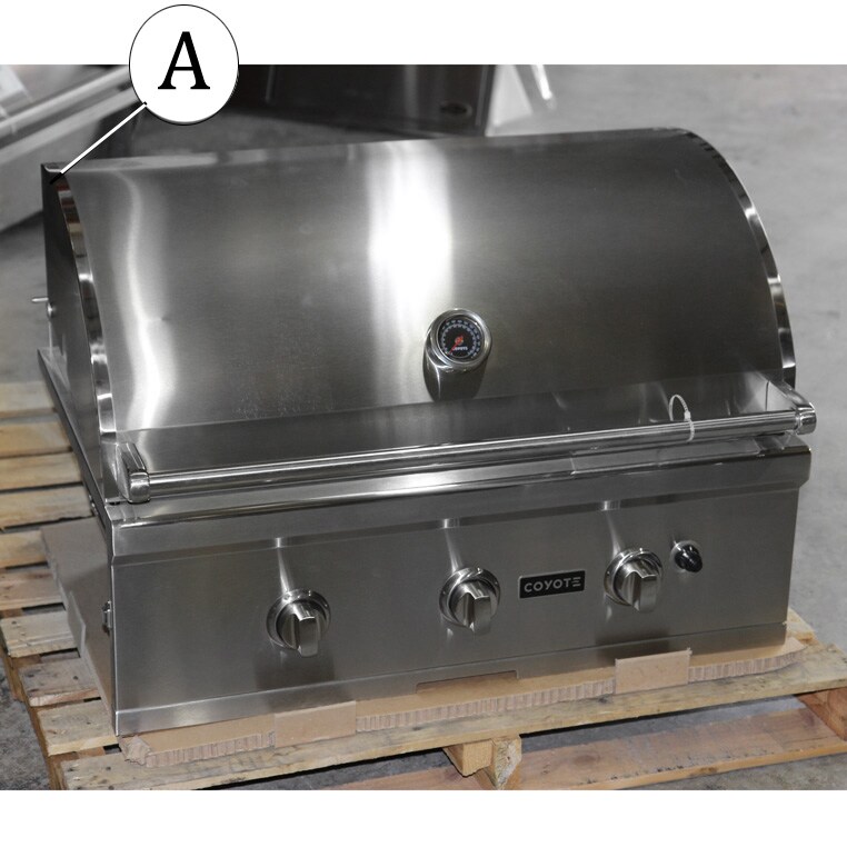 Coyote 34 Inch C Series Built In Grill LP