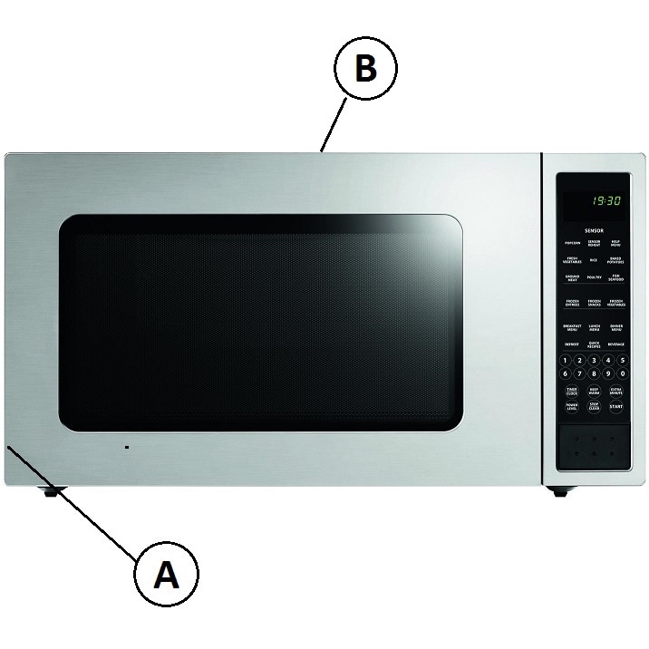 DCS 24-Inch 1200-Watt Countertop Microwave Oven - Stainless Steel - MO ...