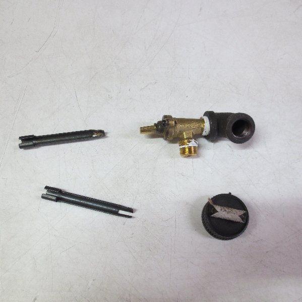 Peterson Gas Logs On/Off Valve With Extension & Knob Handle