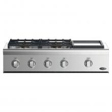 DCS 36-Inch Professional 4-Burner Natural Gas Cooktop With Griddle - CPV2-364GD-N image