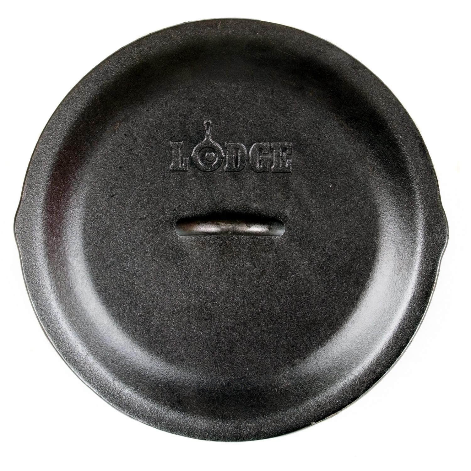Lodge 13.25Inch Seasoned Cast Iron Dutch Oven And Skillet Lid L12SC3