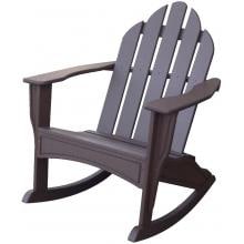Eagle One Adirondack Recycled Plastic Patio Rocker - Driftwood