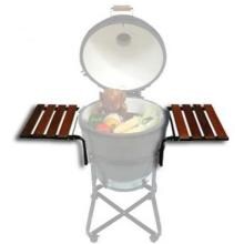 Primo Wood Side Tables For Large Round Kamado