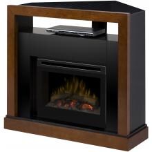 Dimplex Tanner 45-Inch Convertible Electric Fireplace Media Console - Walnut - GDS25-5309WN