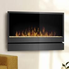 Dimplex Inspiration 36-Inch Wall Mount Electric Fireplace - Pewter Gray - DWF36PG