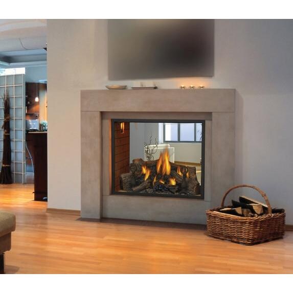 Napoleon HD81 Direct Vent Natural Gas See-Thru Fireplace ...
