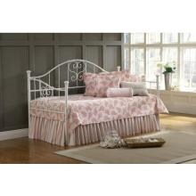 Hillsdale Lucy Daybed With Suspension Deck And Trundle White - 1517DBLHTR image