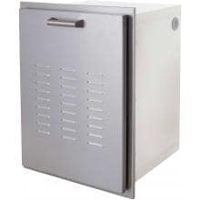 BBQ Guys Sonoma Series Roll Out Propane Tank Storage Bin Side View