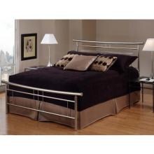 Hillsdale Soho Brushed Nickel Metal Bed Set Without Frame - King - 1331-660 image