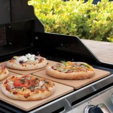 Pizzacraft 7-1/2 Inch Mini Square Pizza Stones - Set Of 4
