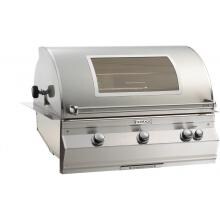 Fire Magic Aurora A790i 36-Inch Built-In Propane Gas Grill With One Infrared Burner, Analog Thermometer, Rotisserie And Magic View Window - A790i-6LAP-W image