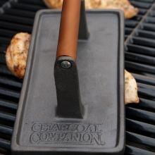 Cast Iron Rectangular Grill Press