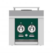 Hestan Built-In/Cart Mounted Natural Gas Double Side Burner - Grove - AGB122-NG-GR image