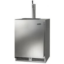 Perlick C-Series 24-Inch 5.2 Cu. Ft. Left Hinge Outdoor Rated Single Tap Beer Dispenser / Kegerator - HC24TO-3-1L1 image