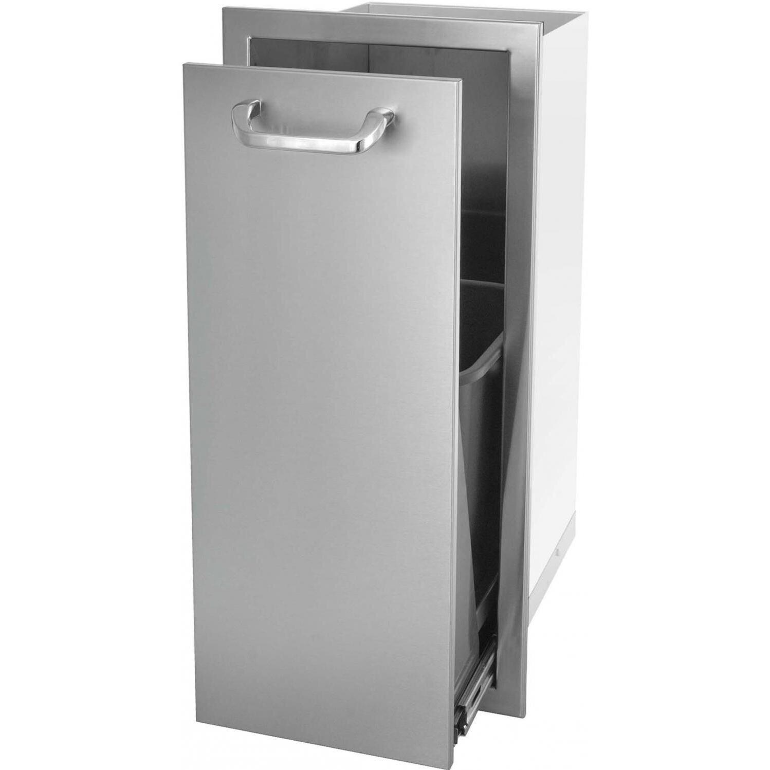 Kingston Series 13Inch Narrow RollOut Stainless Steel