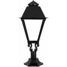 American Gas Lamp Works GL3000 Cast Aluminum Manual Ignition Natural Gas Light With Open Flame Burner And Pedestal Mount image