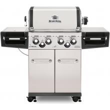 Broil King Regal S490 Pro 4-Burner Freestanding Natural Gas Grill With Rotisserie & Side Burner - Stainless Steel image