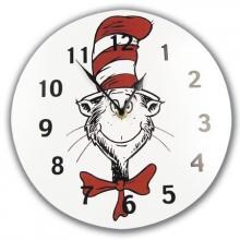 Trend Lab Wall Clock - Dr Seuss Cat In The Hat