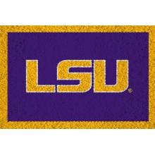 Team Sports America Hooked Door Mat - LSU