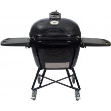 Primo All-In-One Oval XL Ceramic Kamado Grill With Cradle & Side Shelves - 7800 image