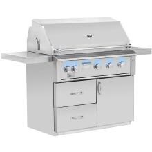 Summerset Alturi 42-Inch 3-Burner Freestanding Natural Gas Grill With Stainless Steel Burners & Rotisserie - ALT42-NG image