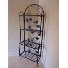 Oakland Living Sun Valley Bakers Rack - Black