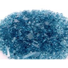 Peterson Fyre Glass Caribbean Blue Fire Glass - 10 Lbs