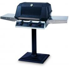 MHP WHRG4DD Hybrid Natural Gas Grill W/ SearMagic Grids On Bolt Down Post image