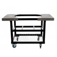 Primo Steel Cart With Stainless Steel Side Tables For Oval XL / Large image