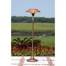 Fire Sense 700/800/1500 Watt Round Electric Halogen Patio Heater - Copper