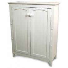 White Double Door Cabinet image