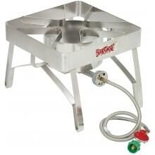 Bayou Classic Stainless Steel Bayou Brew Cooker With Windscreen Protection image