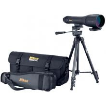 Nikon Spotter XL II Spotting Scope - 16-48x60mm - Straight Outfit - Black - 6892