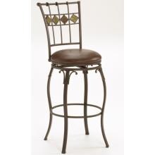 Hillsdale Lakeview Swivel Counter Stool With Slate Accent - 4264-826 image