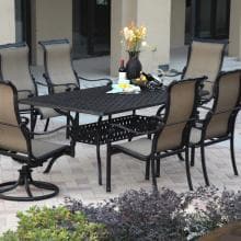 Darlee Monterey Sling 6 Person Dining Set