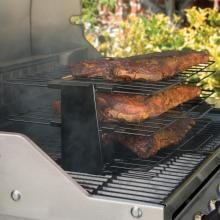 Non-Stick Three-Level Smoker Rack