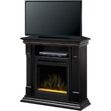 Dimplex Deerhurst 36-Inch Corner Electric Fireplace Media Console - Black - DFP20-1364B