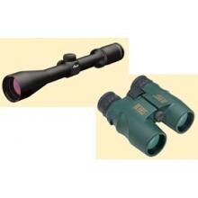 Burris Fullfield II Scope, 3-9x40mm Ballistic Plex, Matte Black With Landmark Binoculars 10x32