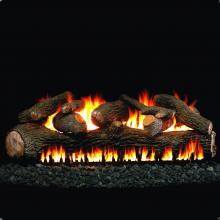 Peterson Real Fyre 60-Inch Mammoth Pine Gas Log Set With Vented Natural Gas EPIC Burner - Basic On/Off Remote image