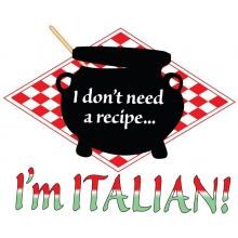 Attitude Aprons Italian Recipe Apron image