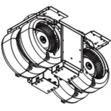Zephyr Blowers 1100 CFM Dual Internal Blowers With 10-Inch Round Ducting - PBI1100A image