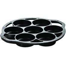 Lodge Seasoned Cast Iron Mini Cake Pan - L7B3 image