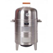 Aussie Charcoal Smokers By Meco - 5025 Charcoal Water Smoker - Stainless