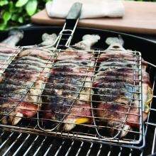 Steven Raichlen Stainless Steel Trout Grilling Basket image