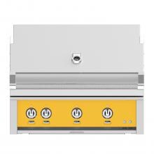 Hestan 36-Inch Built-In Natural Gas Grill W/ All Infrared Burners & Rotisserie - Sol - GSBR36-NG-YW image