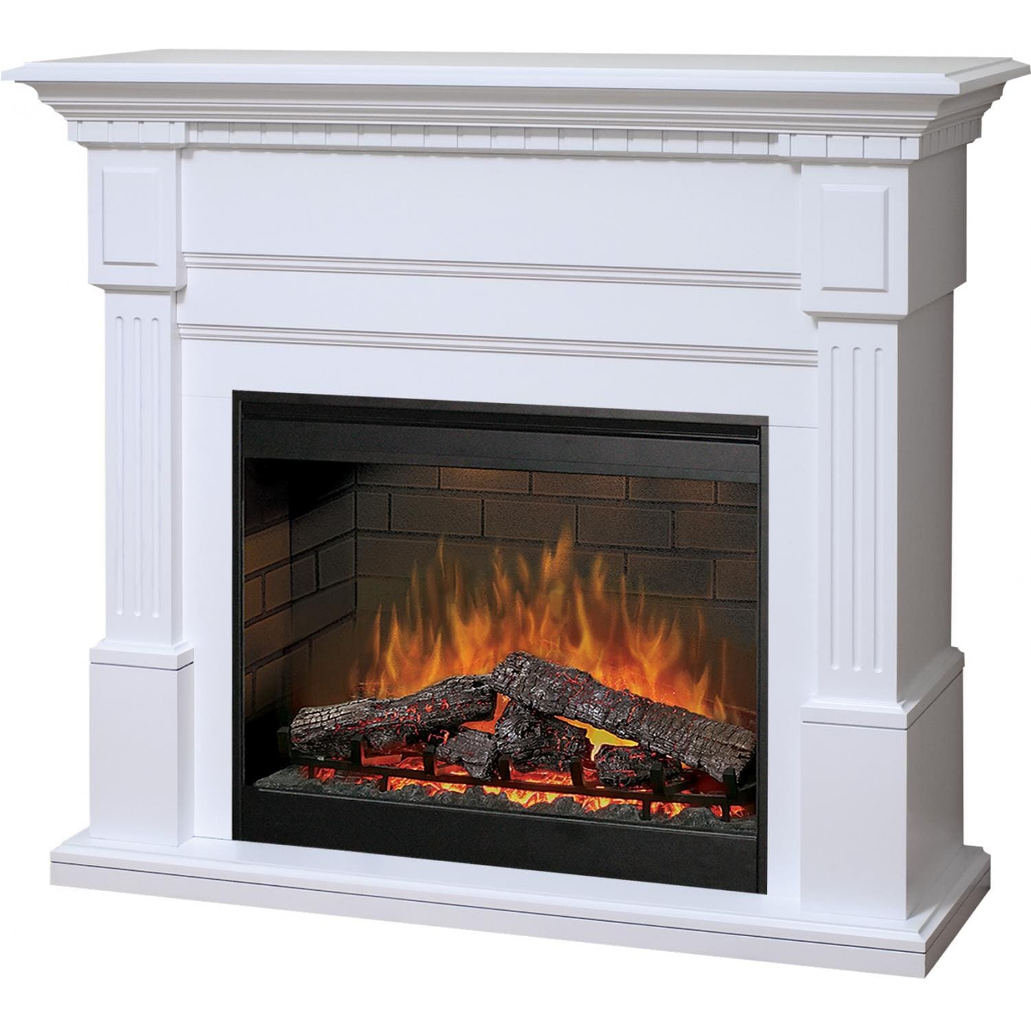 Dimplex Sussex 54 Inch Electric Fireplace White BMP
