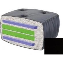 8 Inch Blazing Needles Futon Mattress - Black - DS-9607 - Black image